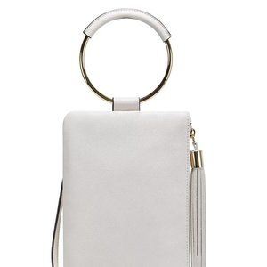 INC INTERNATIONAL CONCEPTS Charlii Bangle Crossbody BONE/GOLD